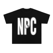 Creative Printed Letter NPC Loaded Mid-Summer Men's Short