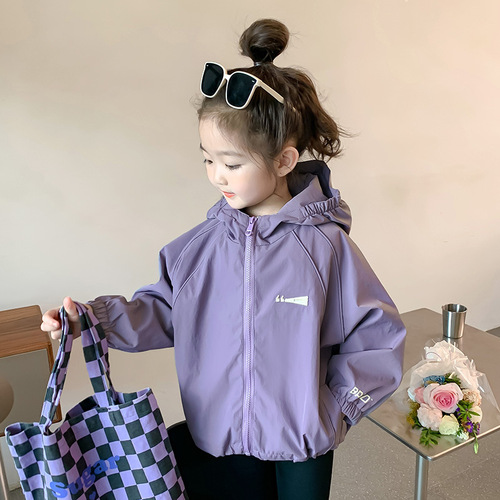 Girls Spring Jackets 2024 New Korean Style Baby Girl Spring Tops Girls Jackets Spring Children's Jackets