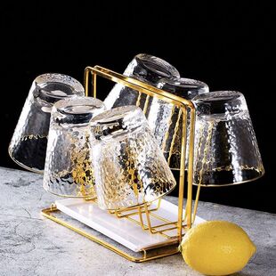 Cup Holder Tea Cup Drain Rack Household Living Room Hanging Cup Storage Rack Creative Tray for Glass Water Cup Jieqi