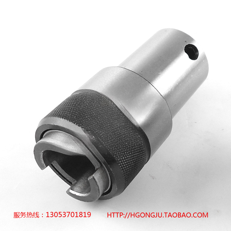 cuerpo de conexión de mango de broca de toque con manga de conversión eléctrica GT12 taladro eléctrico de toque de dientes de la máquina de toque de dientes