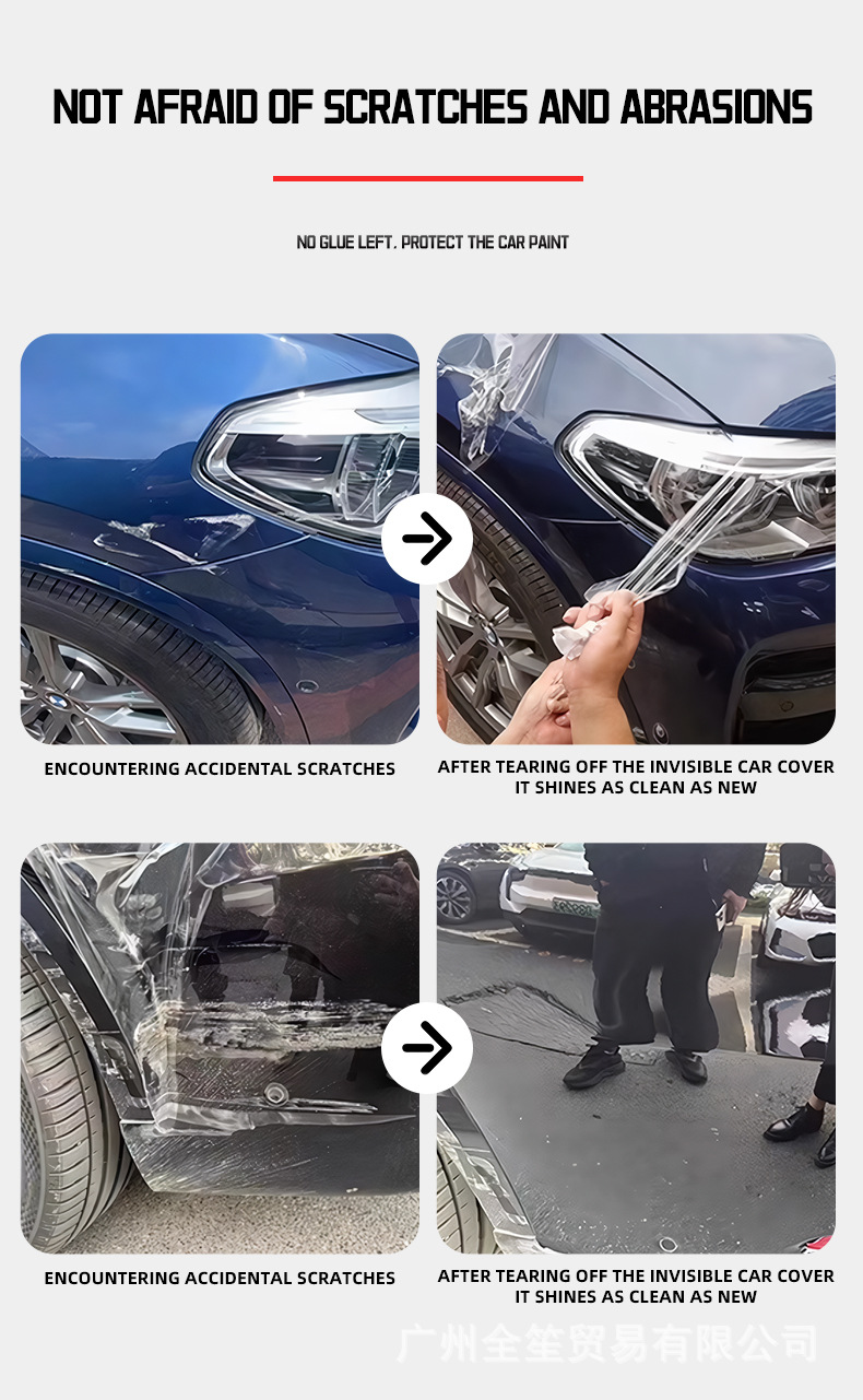 Cross-Border Exclusive Supply of Model Y Standard 2026 2027 Car Tpu Paint Protection Film Pff Car Wrap Film