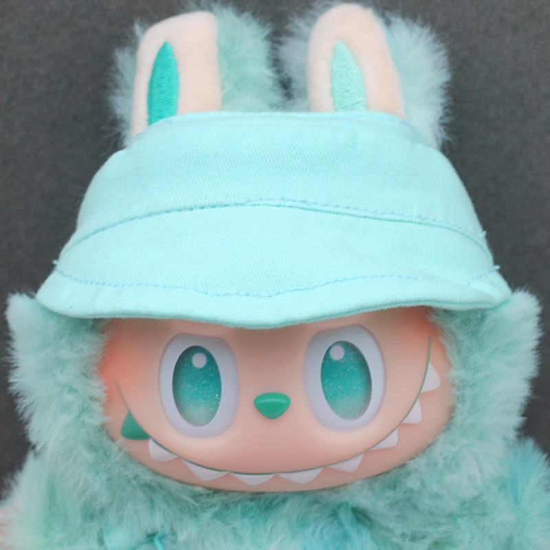 Labubu一代二三代ラブぬいぐるみ服帽子野球帽マカロンブラインドボックスぬいぐるみ子供服|undefined