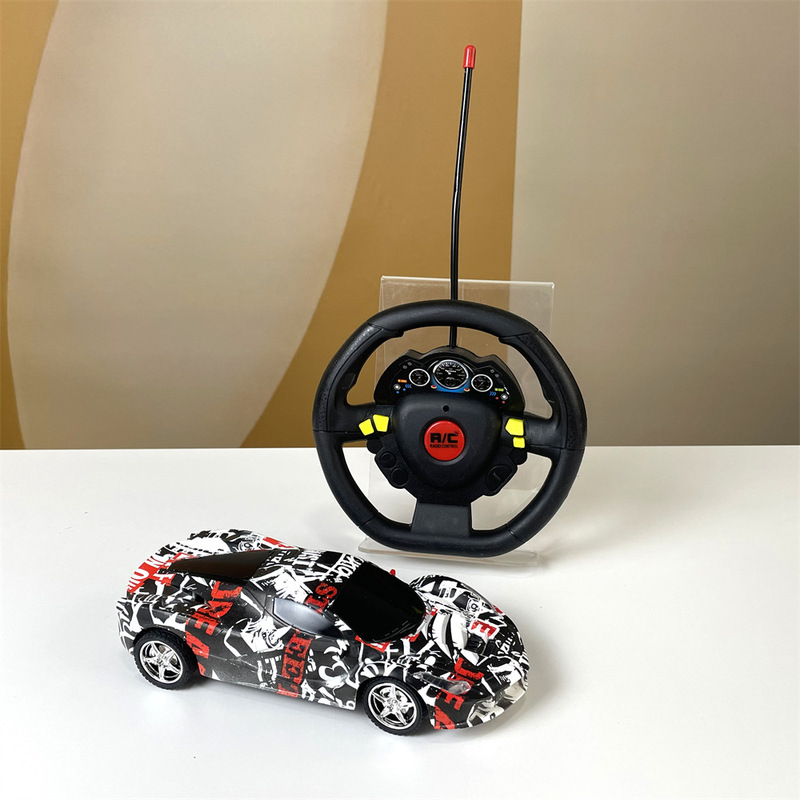 Cross-Border Remote Control Car Toy Racing Four-Way 1:20 Graffiti Electric Supercar Set Night Market Stall Toy Cross-Border Remote Control Car Toy Racing Four-Way 1:20 Graffiti Electric Supercar Set Night Market Stall Toy