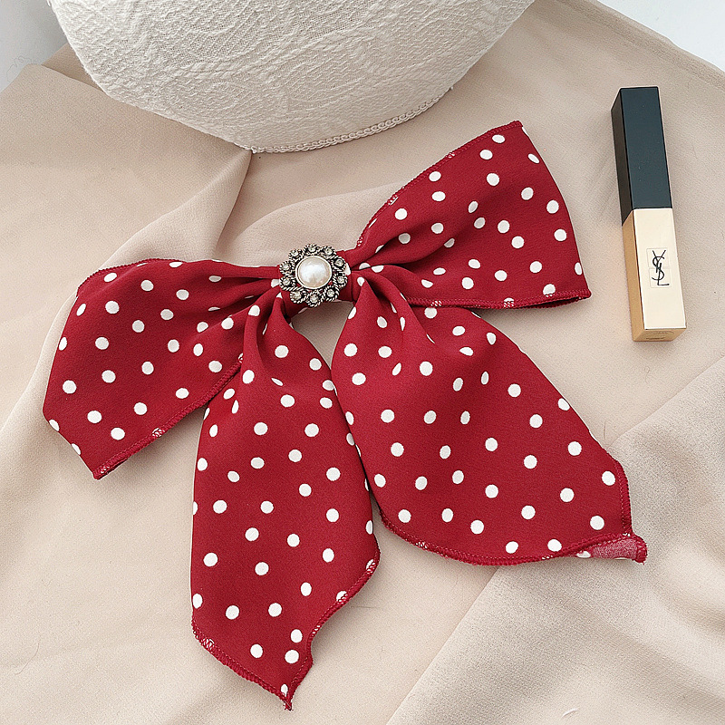 Retro Bow Knot Hair Clip display picture 4