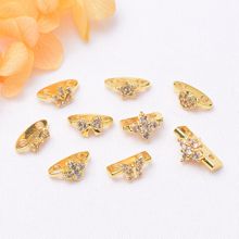 ��ɫ18k�����p�Ÿ�Ƭ��ʯ�ʹ����Ǻ����ִ����diy��朴������