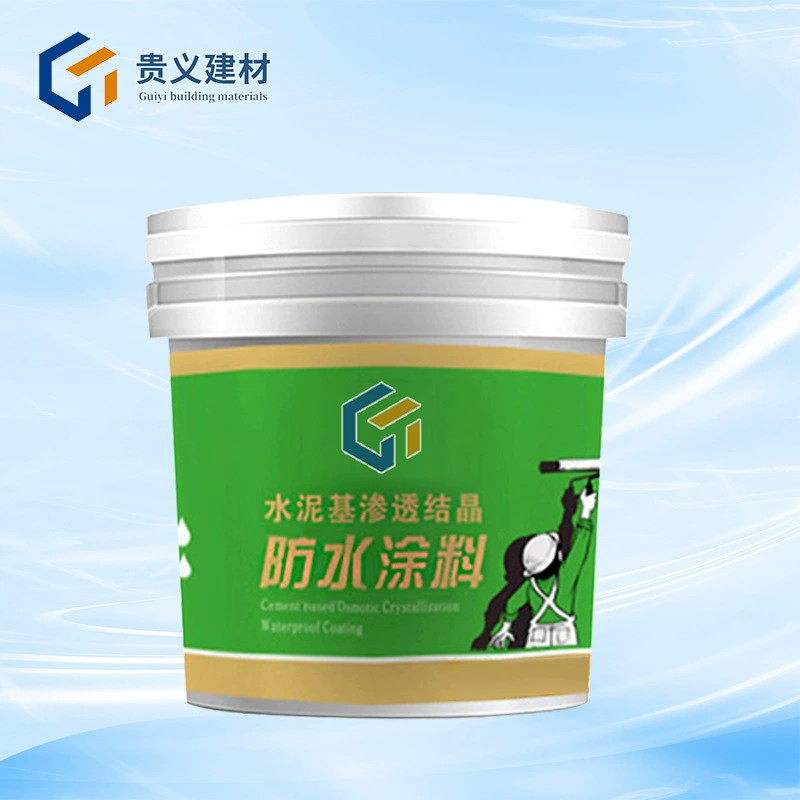 Проникновение на основе цемента Кристаллическое водонепроницаемое покрытие для подвала полимерное проницаемое кристаллическое водонепроницаемое покрытие Производитель