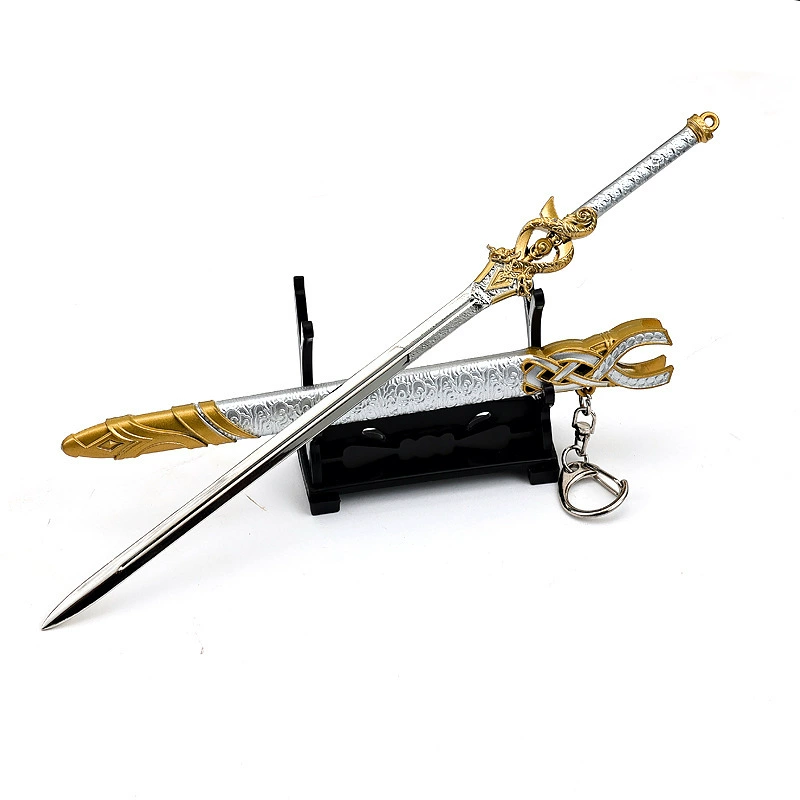 Weapon, full metal resin decor, 22cm