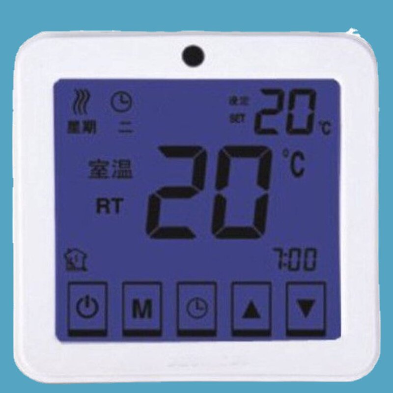 地暖温控器触屏数显中央空调电暖温控器智能遥控开关采暖温控面板