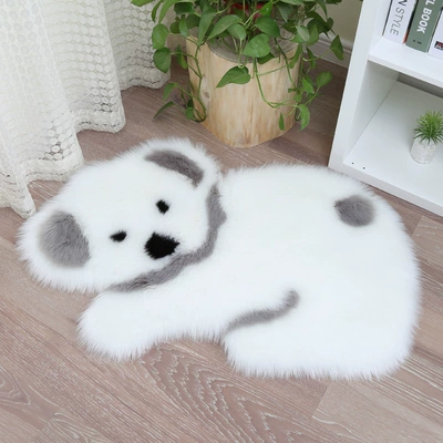 Shape Carpet Bedroom Carpet – Car Carpet - koala-imitation-wool-around-6092cm