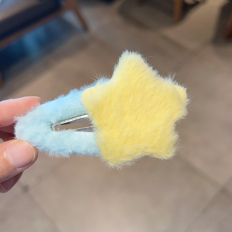 Yellow plush star