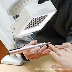 带灯支架版美甲吸尘器空气净化胶佬桌面立式木雕核雕牙科吸尘器