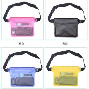 Swimming Waterproof Bag Large Waist Bag Mobile Phone Waterproof Bag Outdoor Drifting Tracing Tourist Touch Screen Transparent Bag