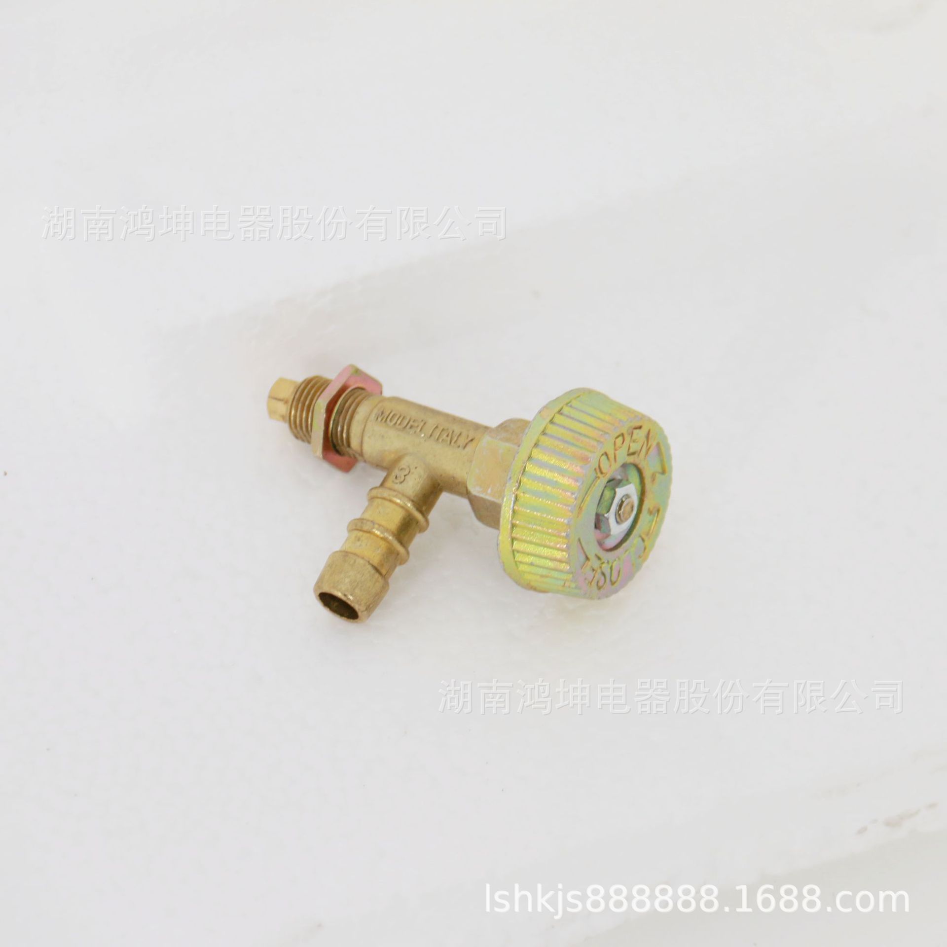 Accesorios de la estufa de gas Sky válvula de gas válvula de aguja válvula licuada válvula de latón válvula en forma de T Válvula de aleación de zinc accesorios impermeables