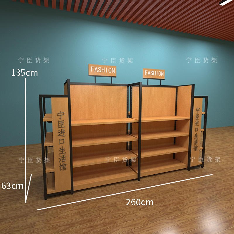 끝면이 있는 직각 섬 후면 패널 모델*4*600*1000*630*1350