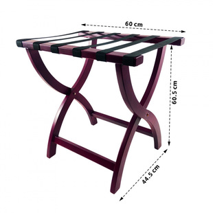 Wholesale of High-End Solid Wood Luggage Racks for Hotels and Guesthouses, Wooden Luggage Racks Wholesale