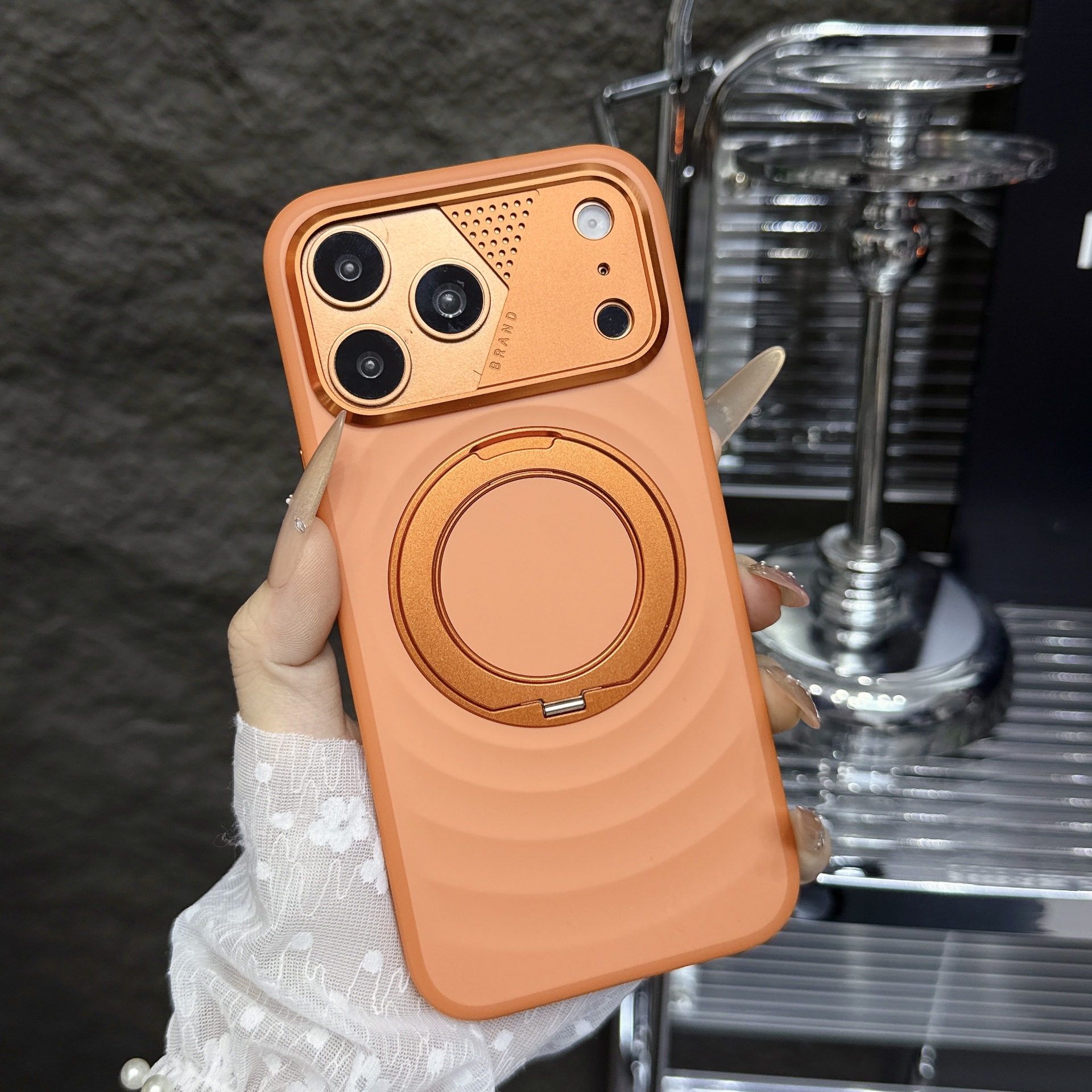 Magnetic Rotating Phone Case For Iphone Protective Cover_voghion.com
