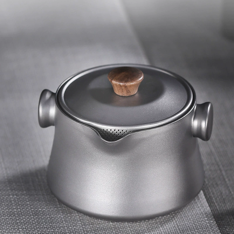 Открытый чистый титан Quick Cup Titanium Travel Tea Suite Eagle Double Tea Tea Cup Titanium Tea Cup Набор чайных сервизов