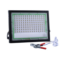 12V工程照明高亮灯 户外防水工地提亮足瓦100W200wLED投光射灯