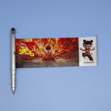 哪吒周边高颜值拉画笔中性笔同人藕饼哪吒敖丙中性笔