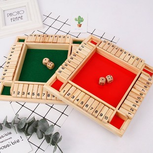 cpc ce toy four-sided flip game digital game toy children parent-child board game bar party leisure gambling