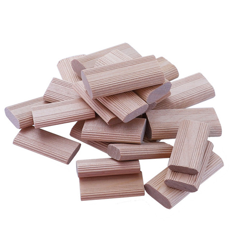 Domino wooden dowels, solid wood tips, beech wood plugs, woodworking furniture splicing connectors