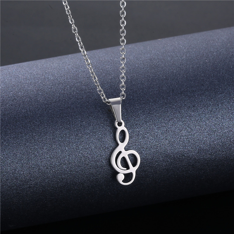 Wholesale Jewelry Stainless Steel Hollow Geometric Tag Necklace Nihaojewelry display picture 30