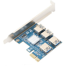 PCI-E 1X 1�D�ĔUչ�� PCI-Eһ�����D�ӿ� PCIE to 4 port PCIE