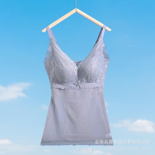 Summer thin camisole belly slimming corset body shaping clothes wear-free bra slim-fit ultra-thin slimming corset
