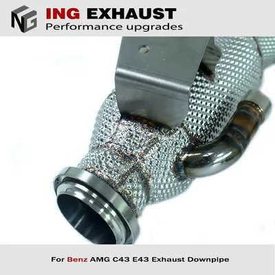 W213 AMG stainless steel – Exhaust pipe