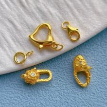 �ŷ���s925�y�24K��������r�ۏ��ɿ��������β��DIY���龎�K