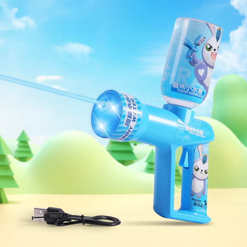 Juguetes de pistola de agua eléctrica para niños rociadores de agua automáticos de absorción de agua de alta presión de alta capacidad de agua de arena fuerte al por mayor