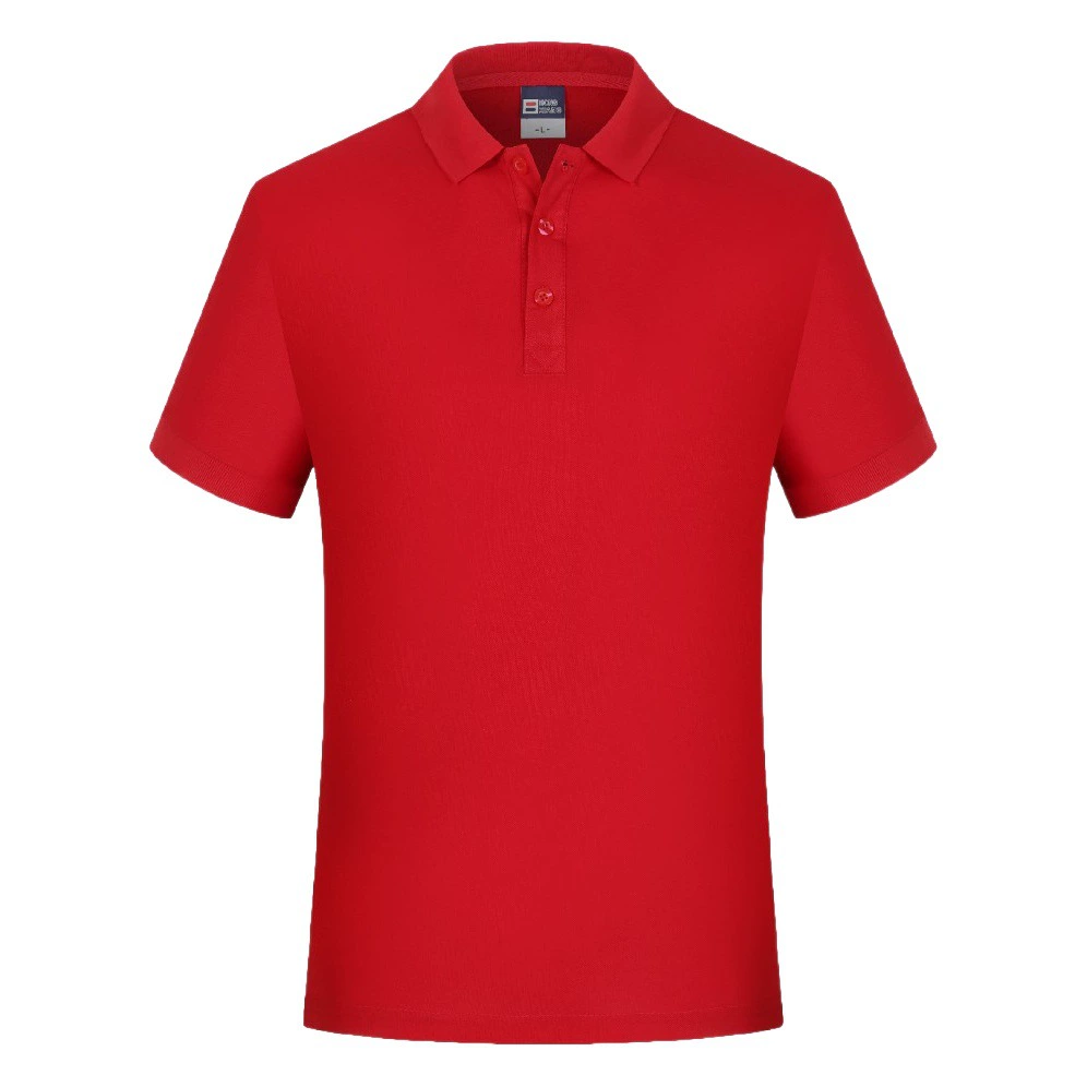 Рубашка поло индивидуальный логотип корпоративная групповая деятельность Культура рекламная рубашка хлопок лацкан рабочая одежда печать вышивка