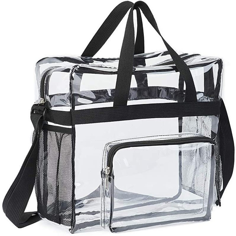 Amazon transfronteriza transparente de PVC de gran capacidad bolsa de equipaje portátil de viaje a prueba de frío bolsa de lavado de fábrica en stock