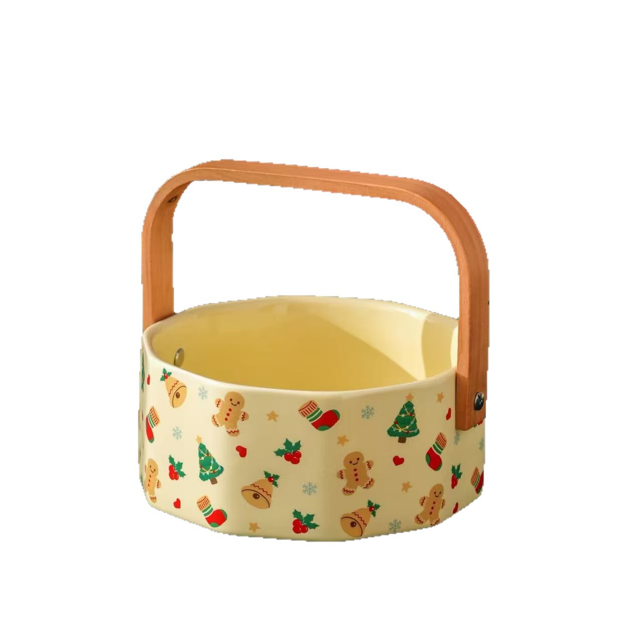 Navidad de cerámica frutas azules bocadillos platos de frutas de alto valor de la mesa de té de sala de estar casera canasta de frutas bocadillos nueces platos