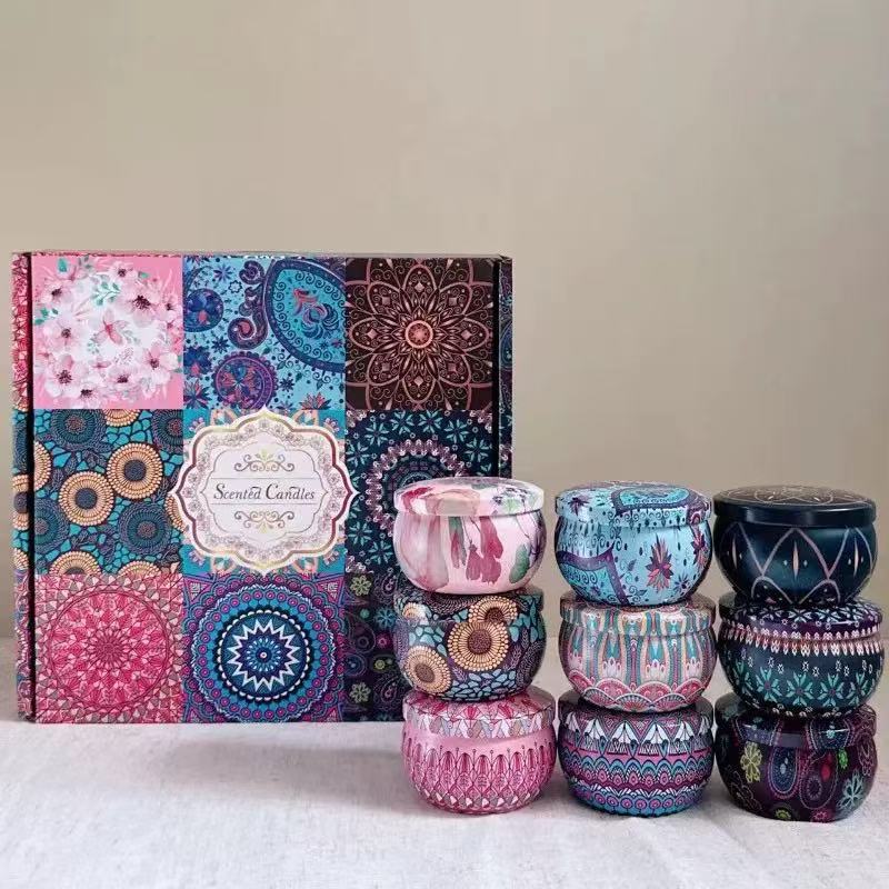 Conjunto de 9 cajas de regalo para C