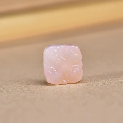 Natural Salt Source Agate Carved Zərgərlik ara hissələri - no-2