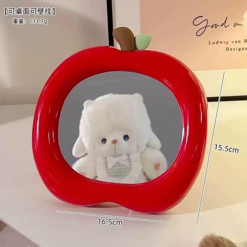 애플 화장거울丨차이나 레드