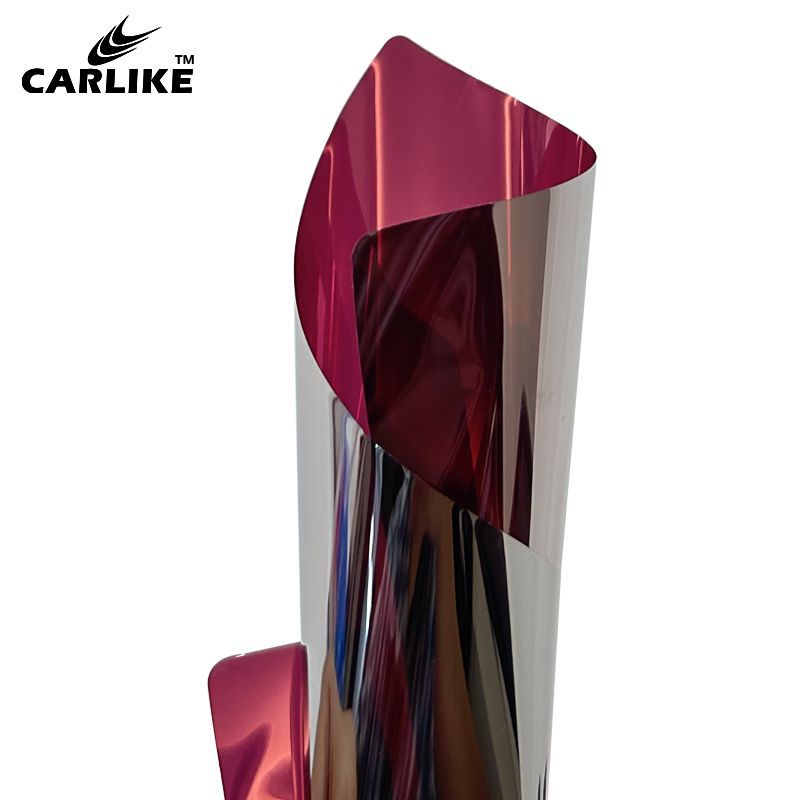 Highly Insulating Silver Light Car Glass Film Office Mirror Reflective Anti-Peep Privacy Glass Sticker Translucent Window Sticker