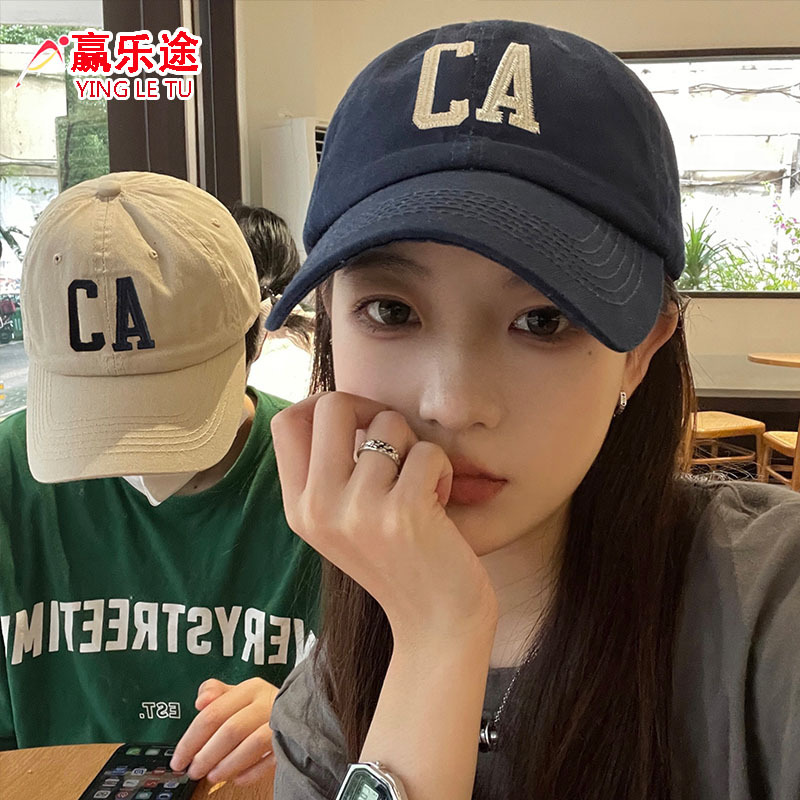 폭발성 모자 여자 봄과 여름 올매치 트렌디 인터넷 축하 같은 스타일 야구 모자 여름 국경 편지 한국 패션 오리 혀