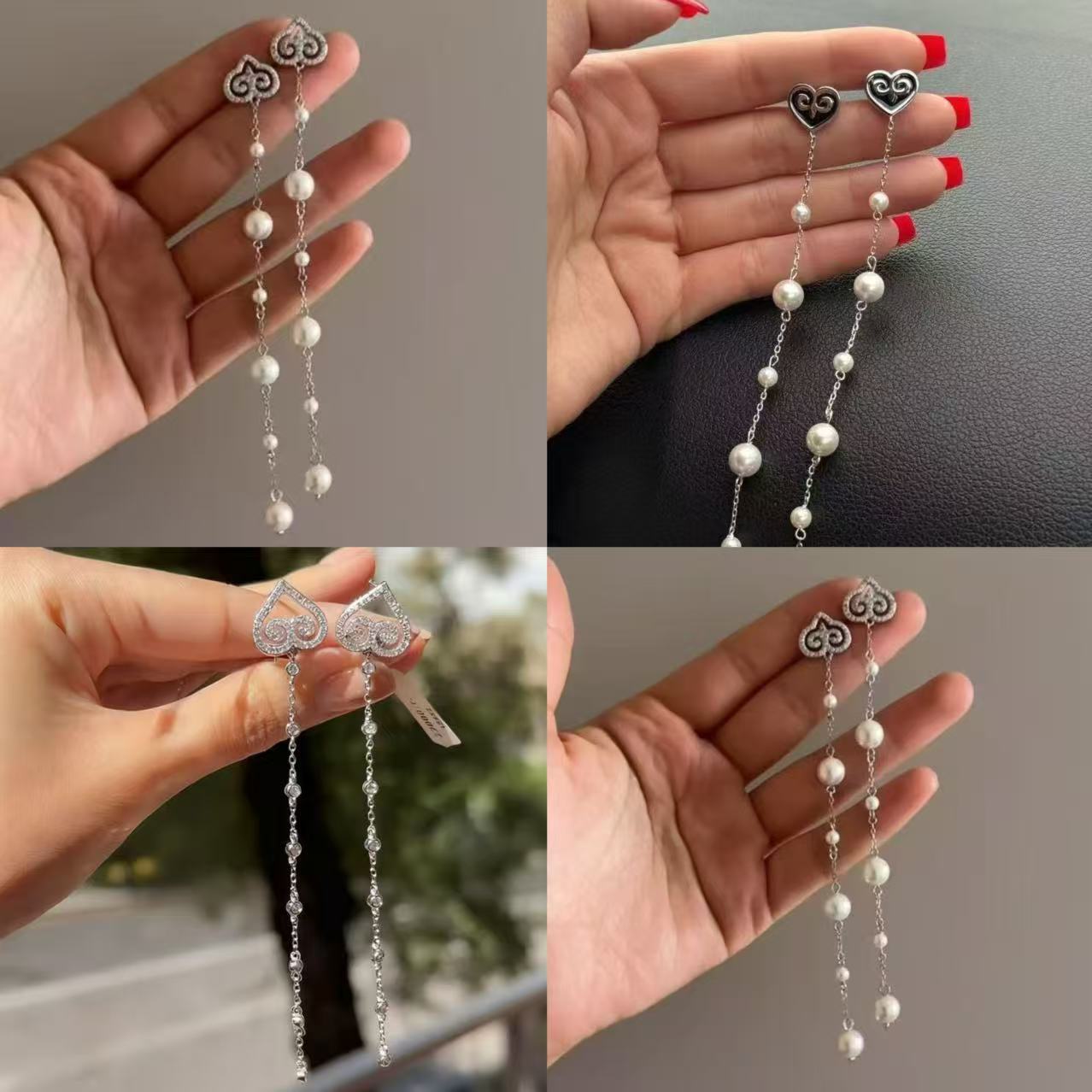Ethnic sophisticated small earrings
