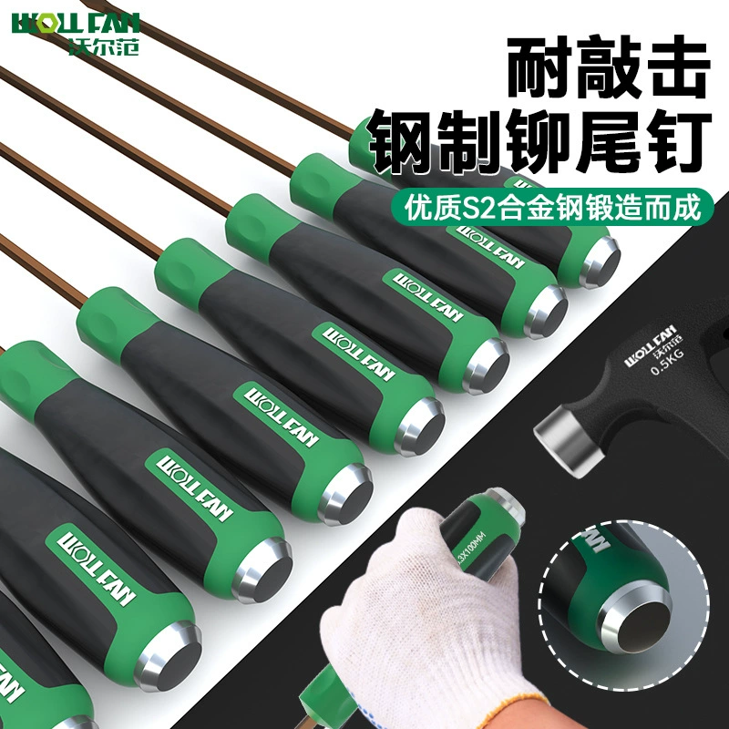 Отвертка с поперечными линиями Промышленная самонарезающая отвертка с сильной магнитной отверткой Отвертка с сердечником отвертки