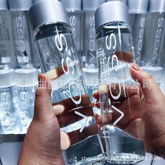 スポット卸売ボスガラスガラスカップミネラルウォーターボトルガラスボトルボトル入りミルクティースティックカップ蓋付き