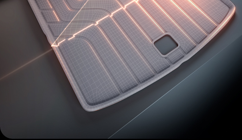 Suitable for Xpeng G7 Trunk Mat Tpe25 New Car Trunk Mat Interior Modification Decorative Accessories Foot Mat Supplies