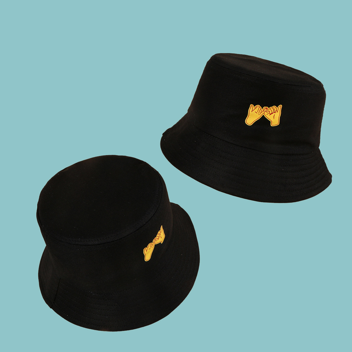 New Korean Fashion Wide-brimmed Sun-proof Basin Hat display picture 3