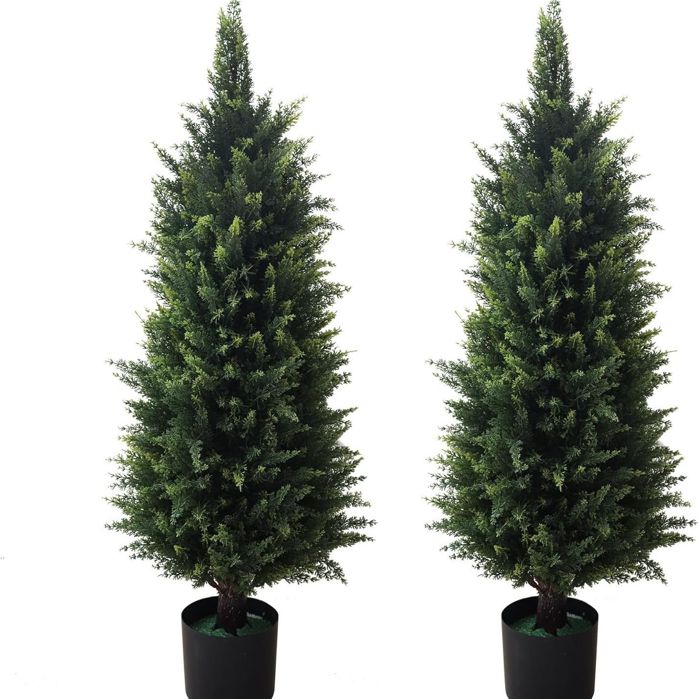 Shengyuan nuevo pinos de Navidad simulación de Navidad, diseño de paisaje de ciprés artificial, decoración del hogar