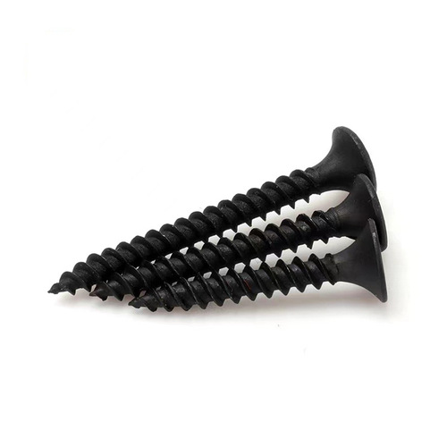 Manufacturer's wholesale black phosphorus drywall nail high-strength black cross countersink self-drilling screw wall board nail gypsum board screw