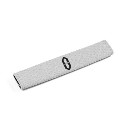 Seat belt shoulder pad: breathable safety belt protective cover - creamy-white-312cm-1-piece