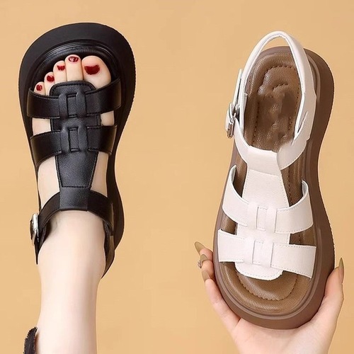 Chic High-End Birkenstock Slides for Women 2025 Summer New Fashion Thick Heel Elevated Sandals for Women Summer Outdoor Wear