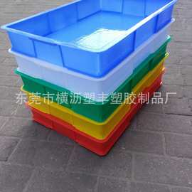 【塑丰】冷冻食品配送塑料托盘 速冻食物运送塑胶方盘 方盆 胶箱