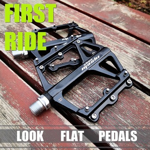 Mountain Horse KOMA Aluminum Alloy Mountain Bike Wide Pedal Road Bike Anti-slip Pedal Riding Tread